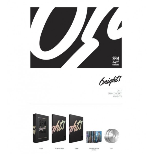 2PM - 2017 2PM Concert '6Nights' (DVD) | Gasoo Kpop Galore